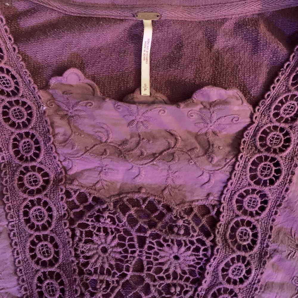 long sleeve free people top - Picture 2 of 3